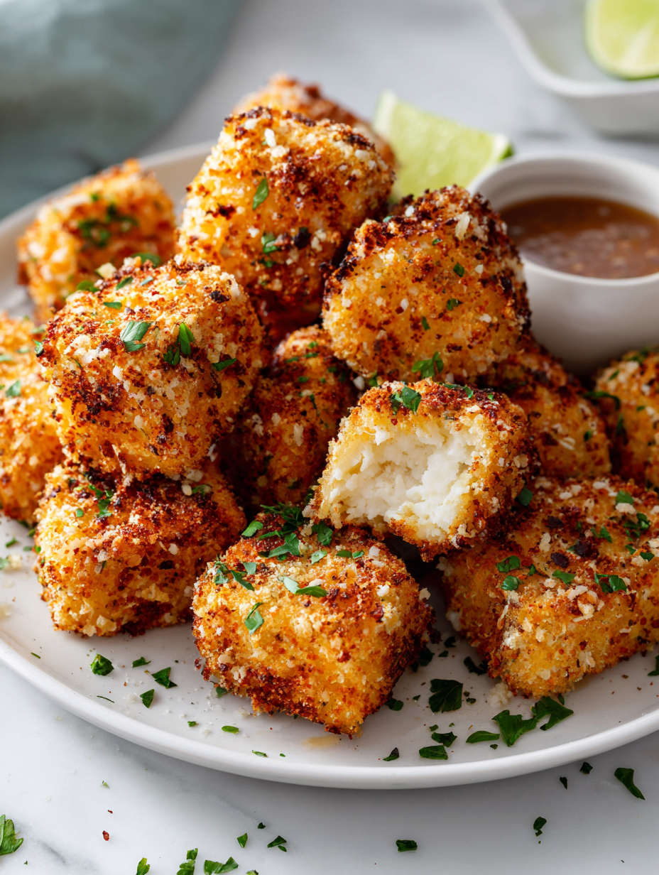 Crispy Baked Tofu Nuggets Recipe