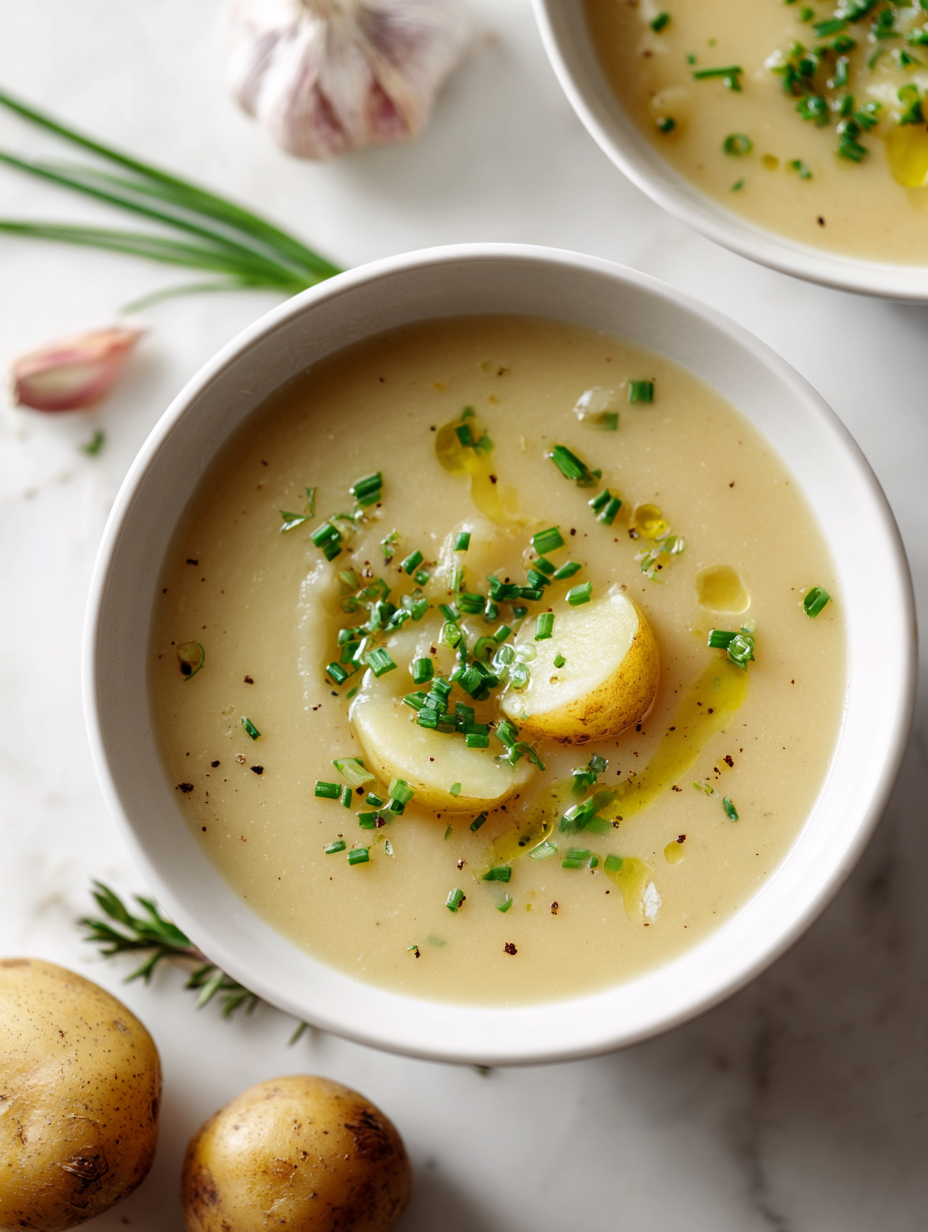 Easy Vegan Potato Soup Recipe
