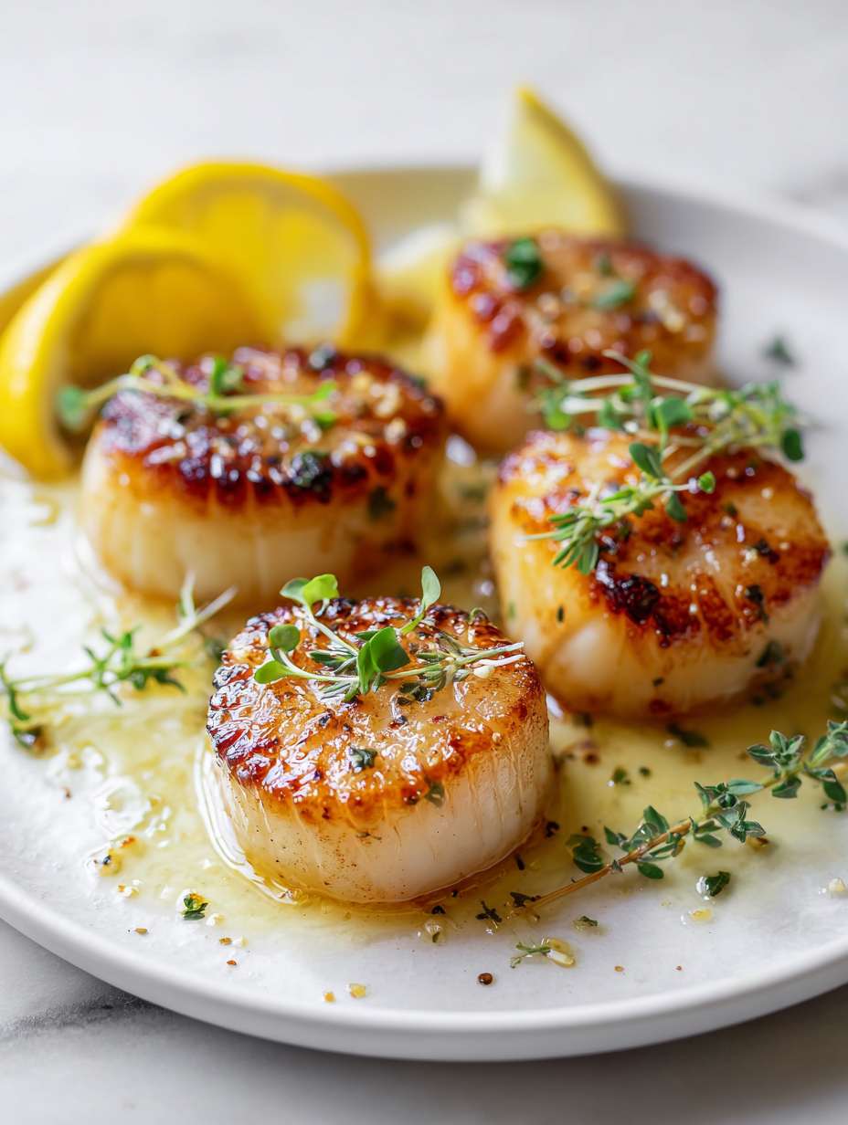 Pan Seared Scallops Recipe