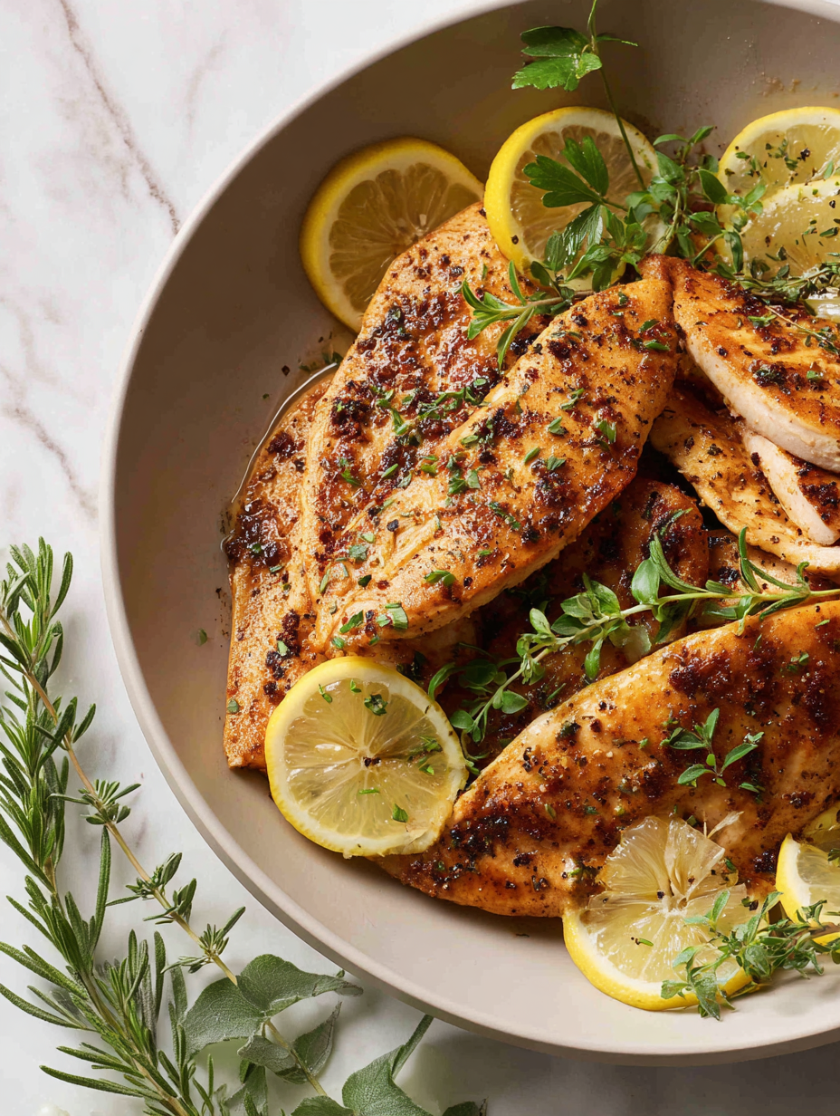 Grilled Turkey Cutlets Recipe