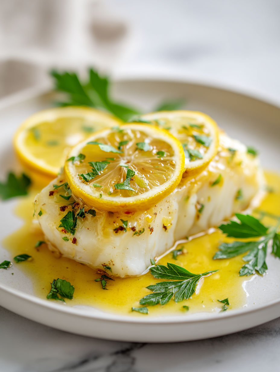 Lemon Butter Cod Recipe