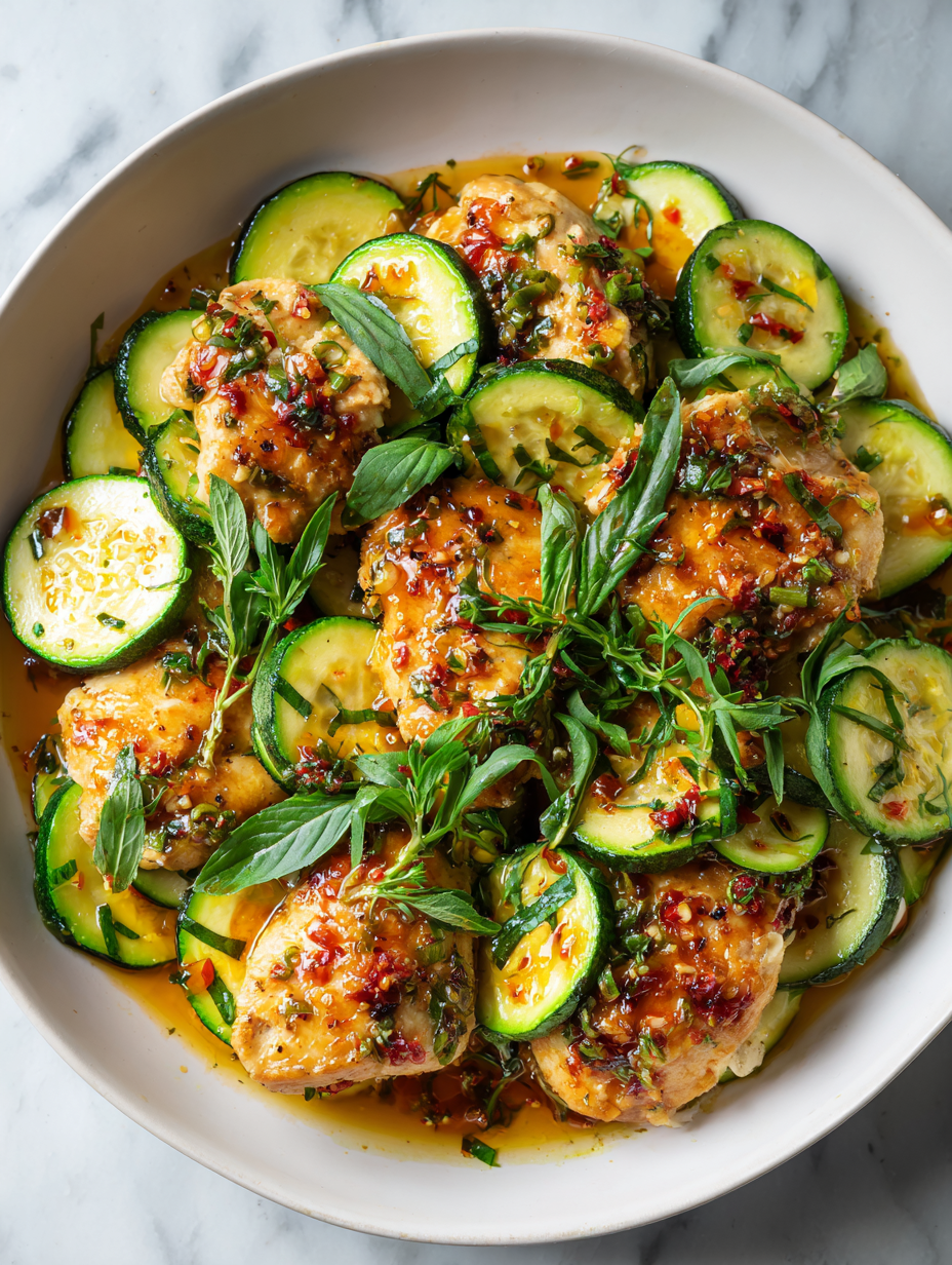 Chicken Zucchini Skillet Recipe