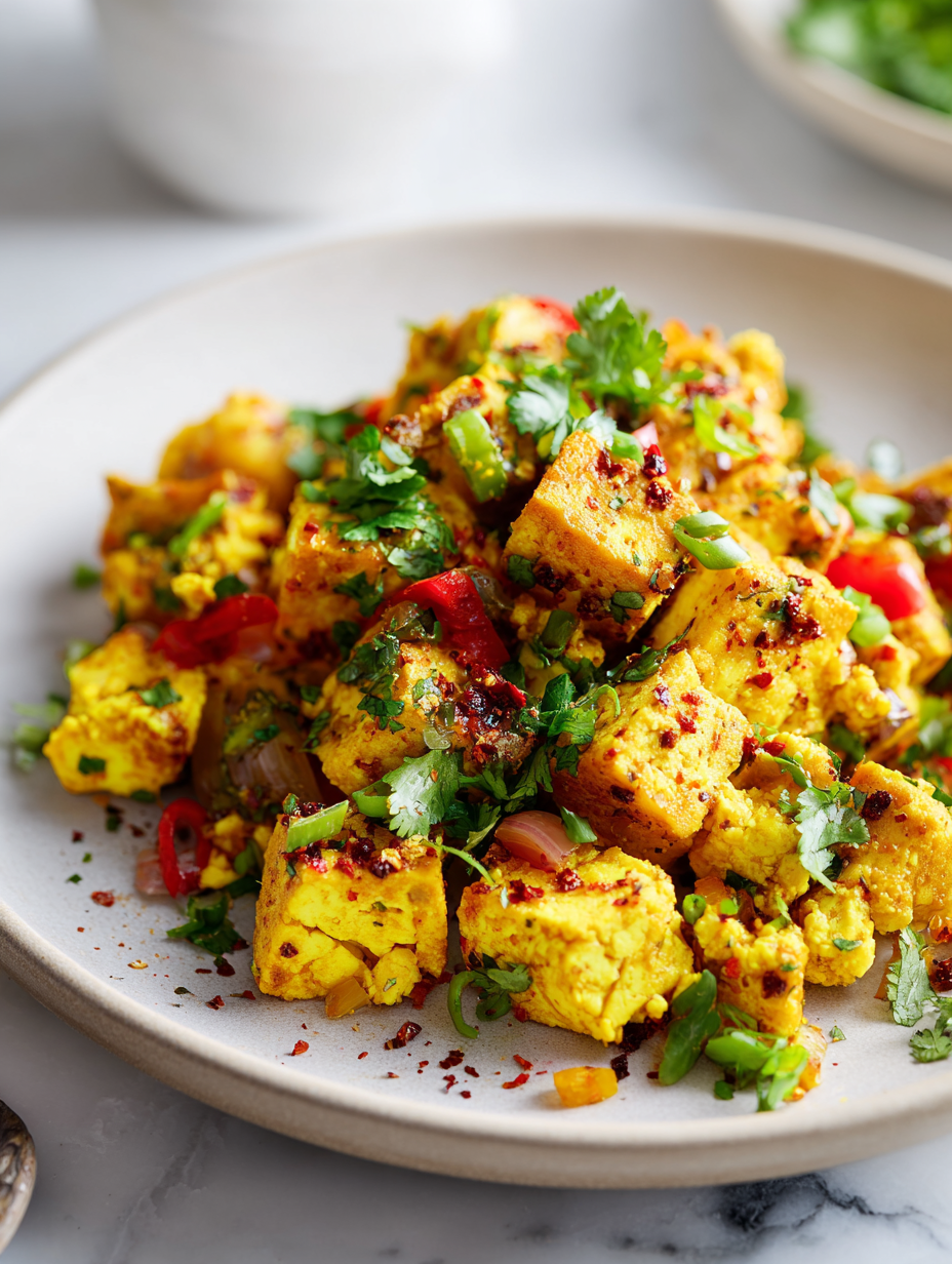 Paneer Scramble Recipe