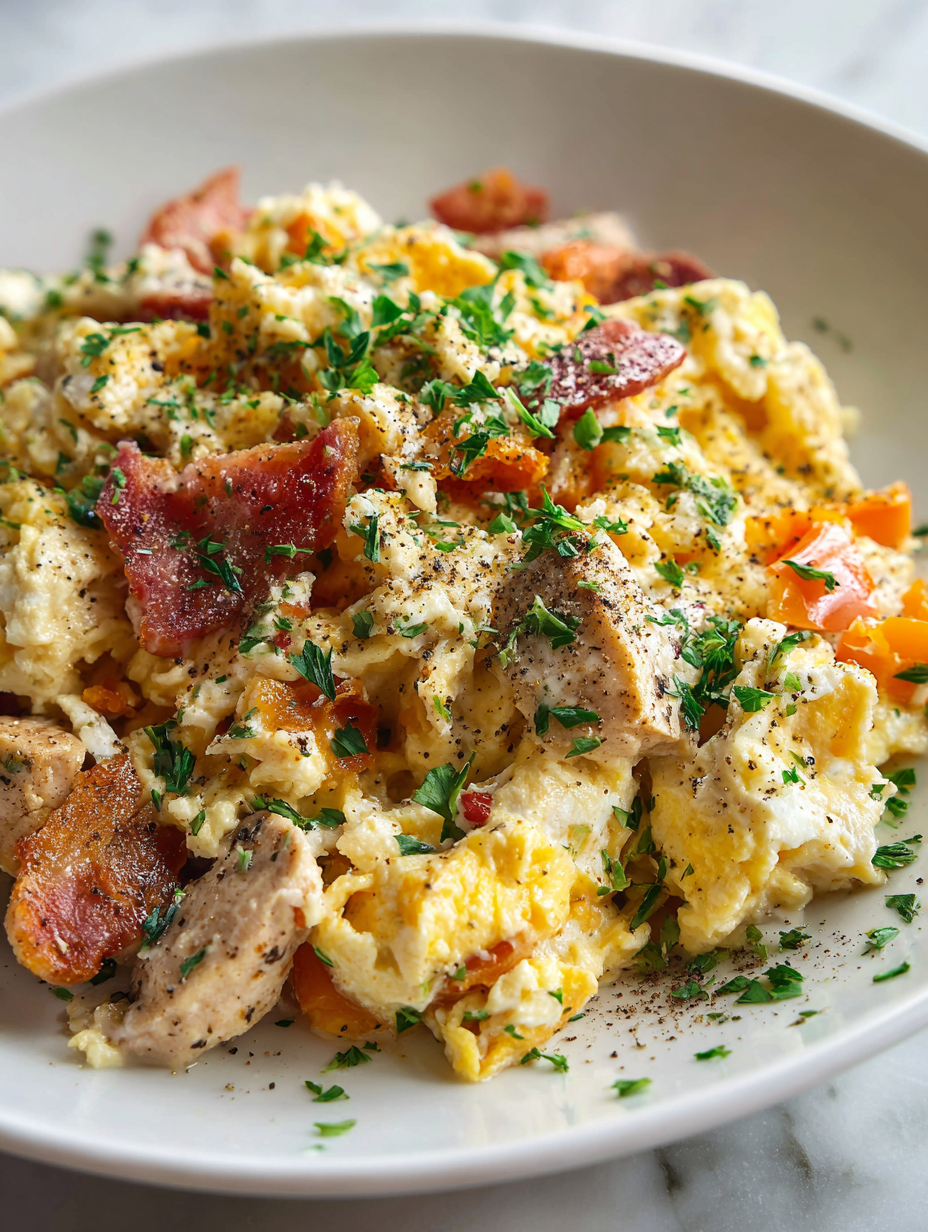 Turkey Egg Scramble Recipe