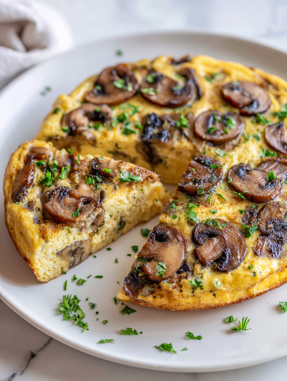 Mushroom Frittata Recipe