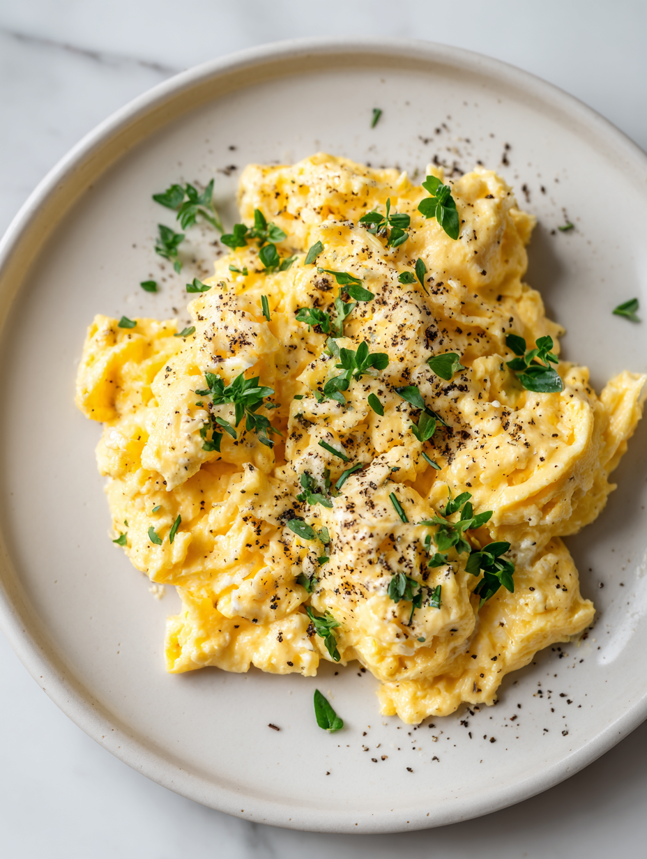 Perfect Scrambled Eggs Recipe