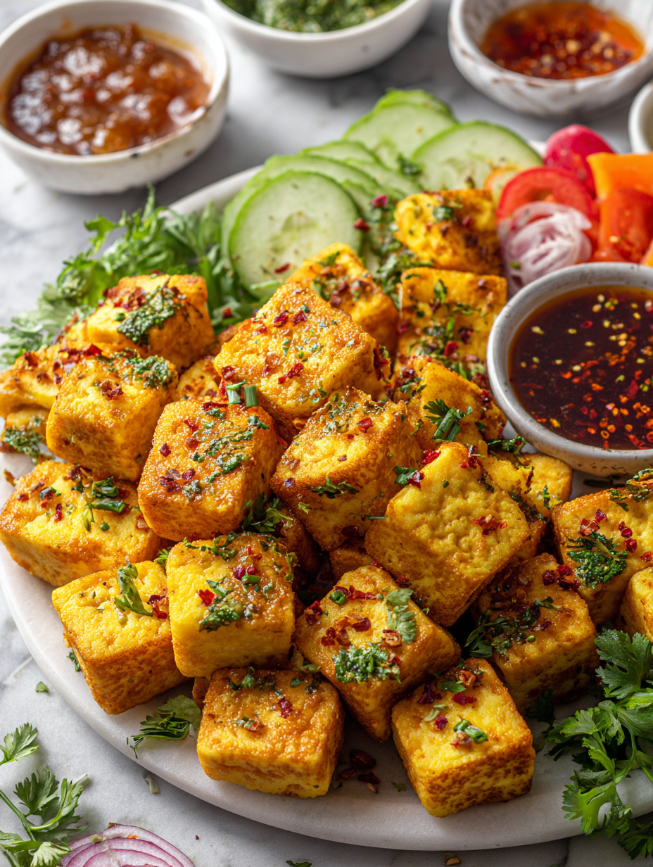 Paneer Snack Plate Recipe