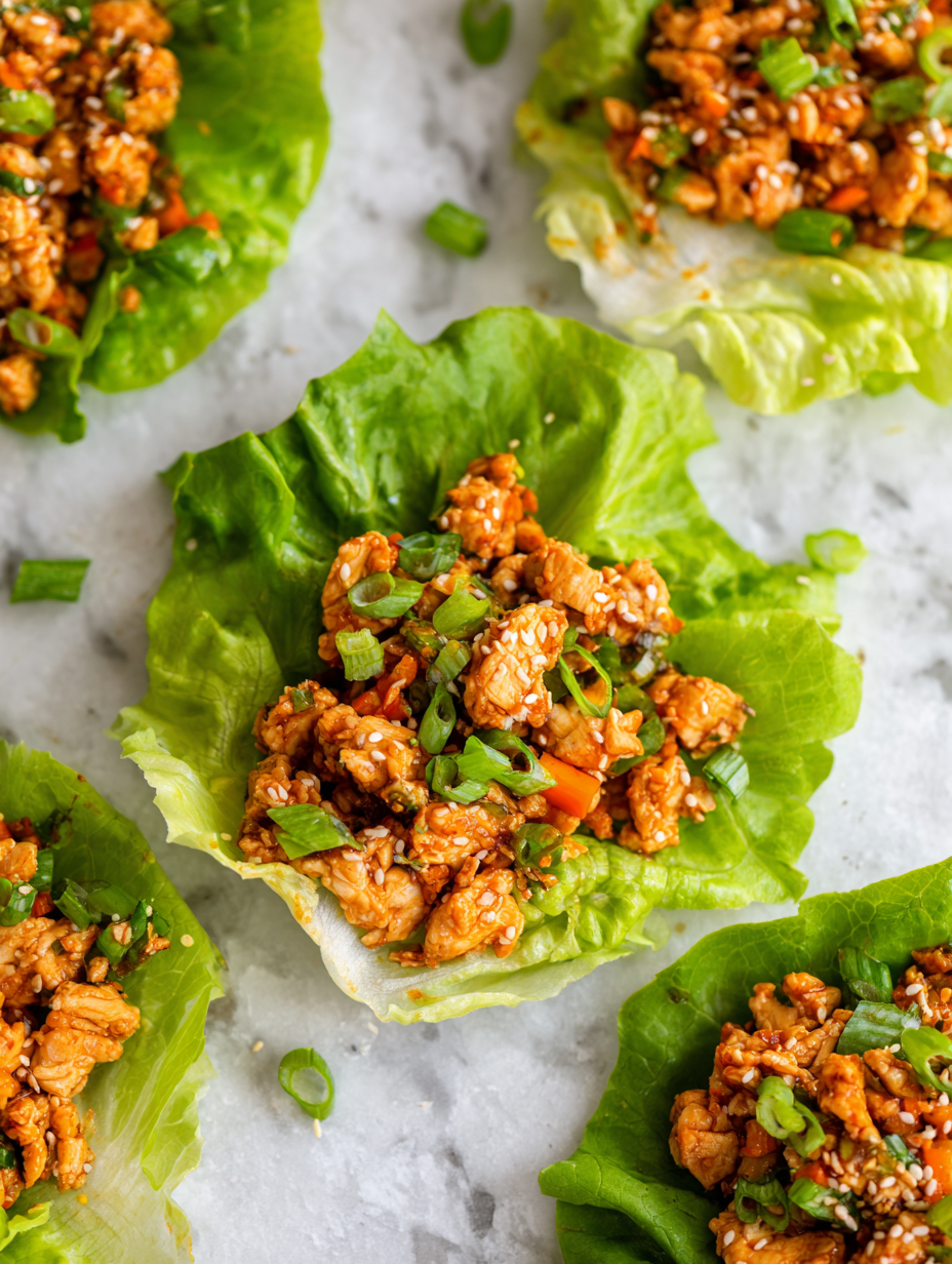 Chicken Lettuce Wraps Recipe