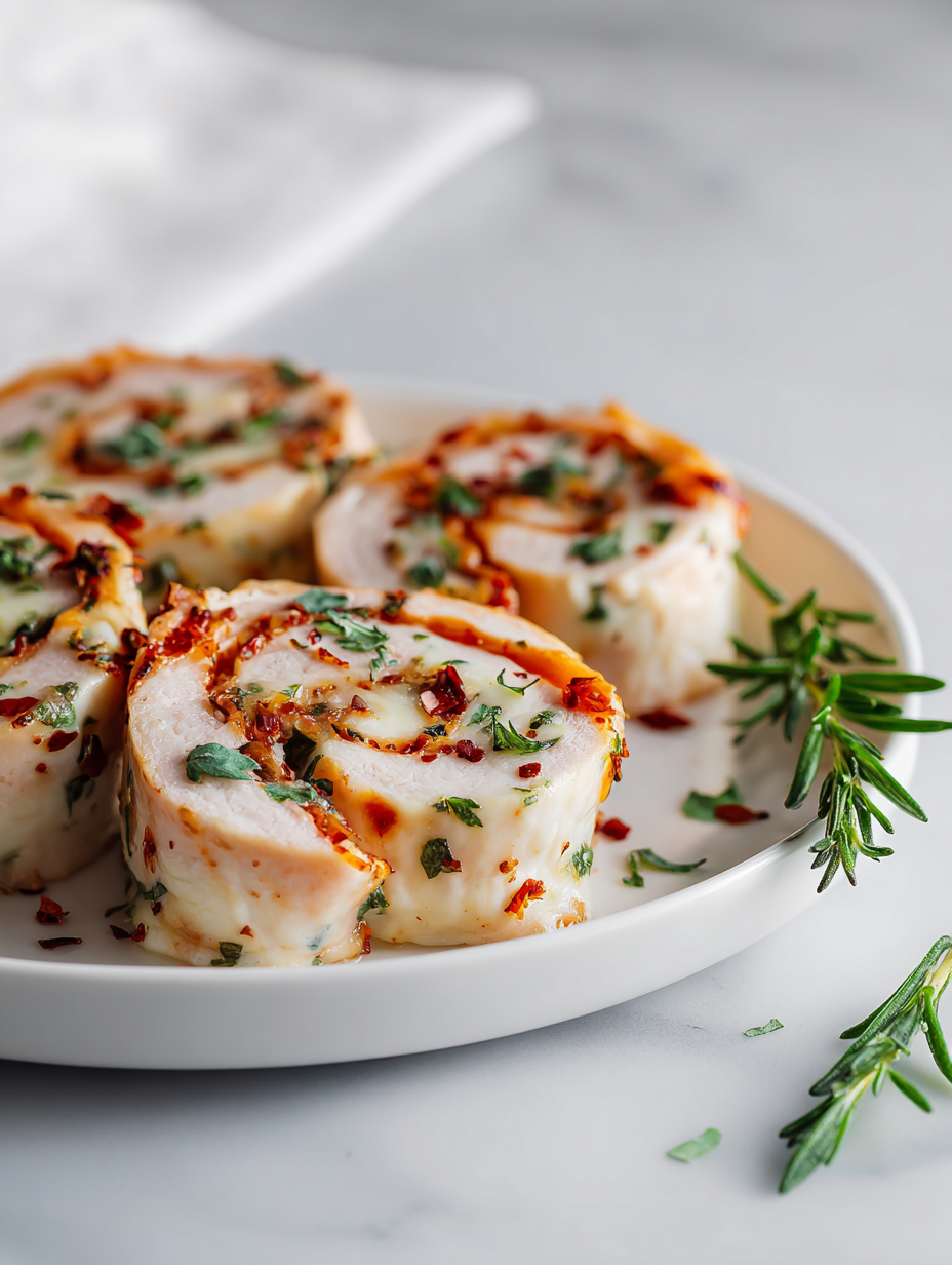 Turkey Cheese Roll Ups Recipe