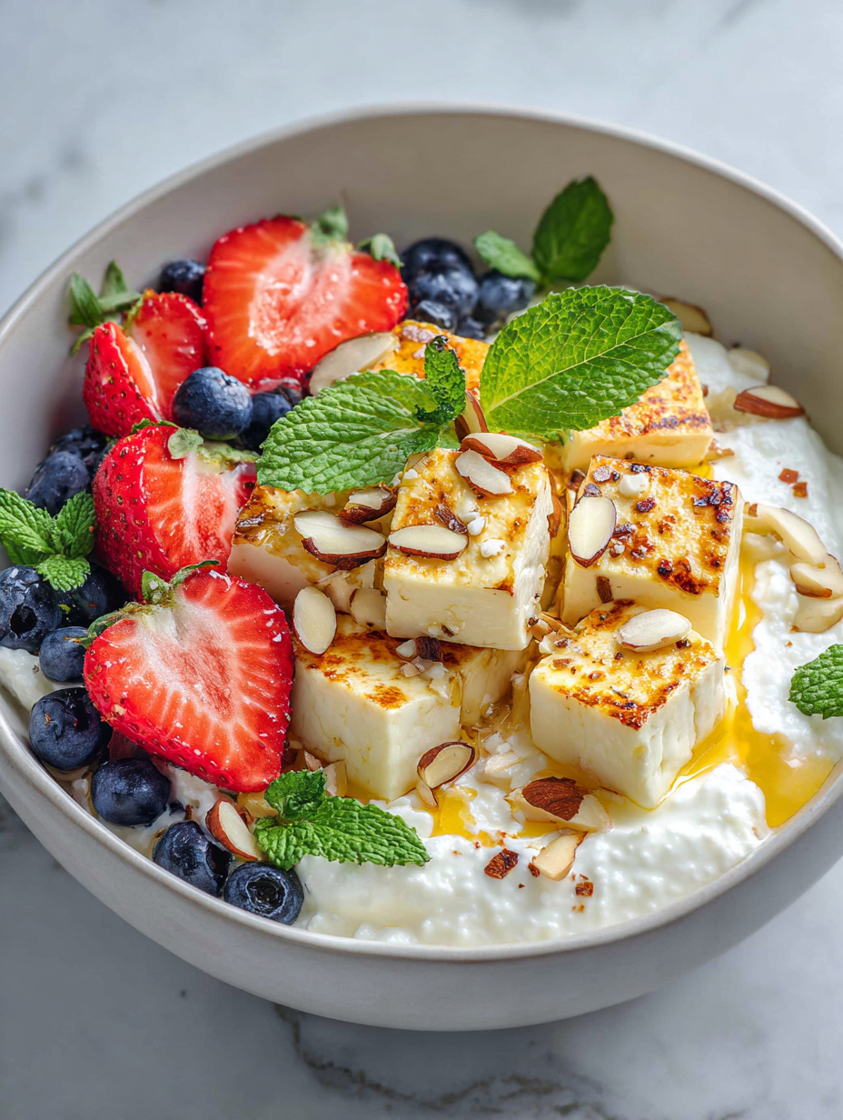 Paneer Yogurt Bowl Recipe