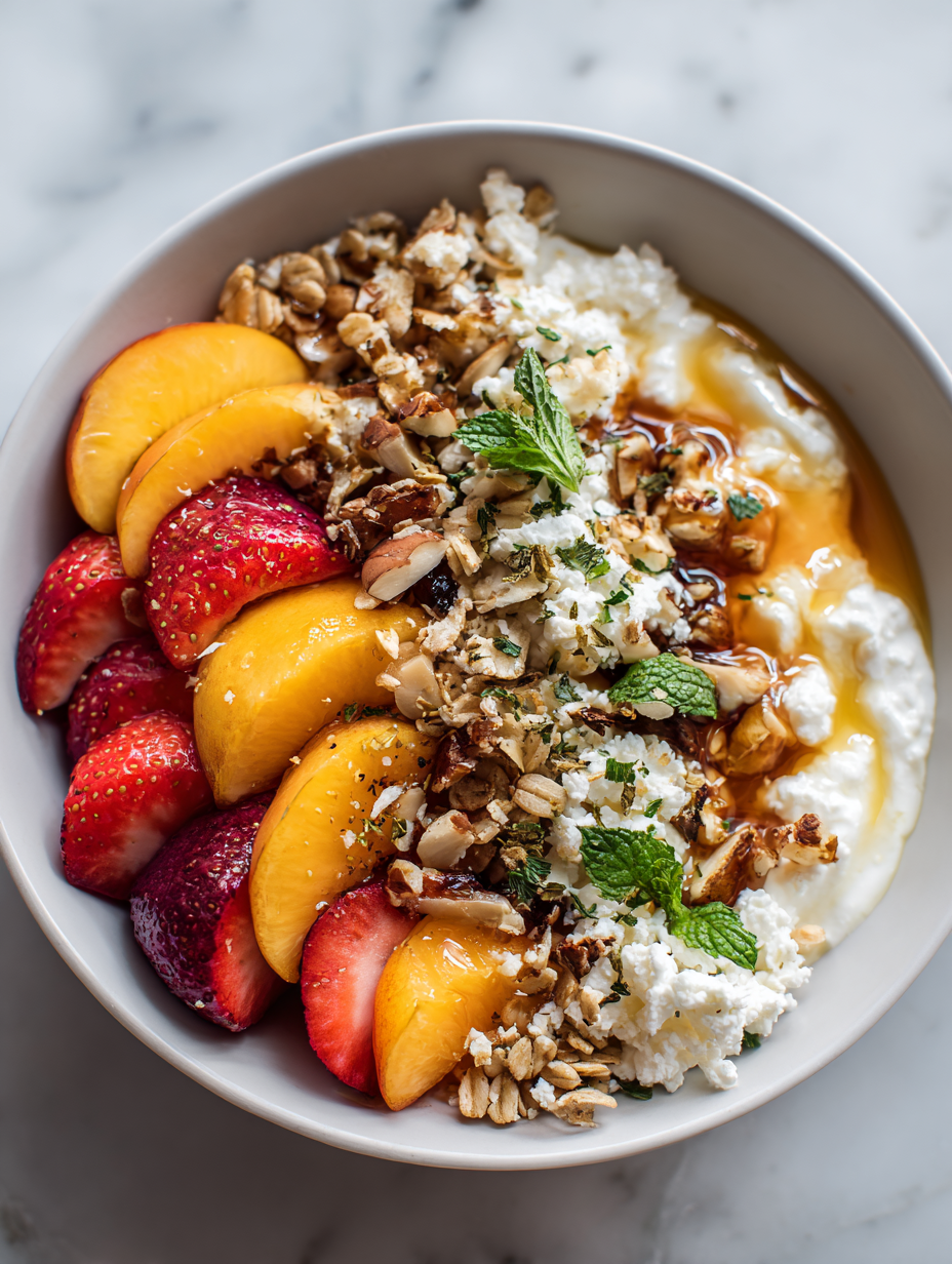 Cottage Cheese Snack Bowl Recipe